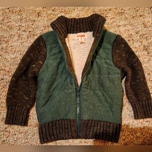 Cat and Jack Zip-Up Sweater